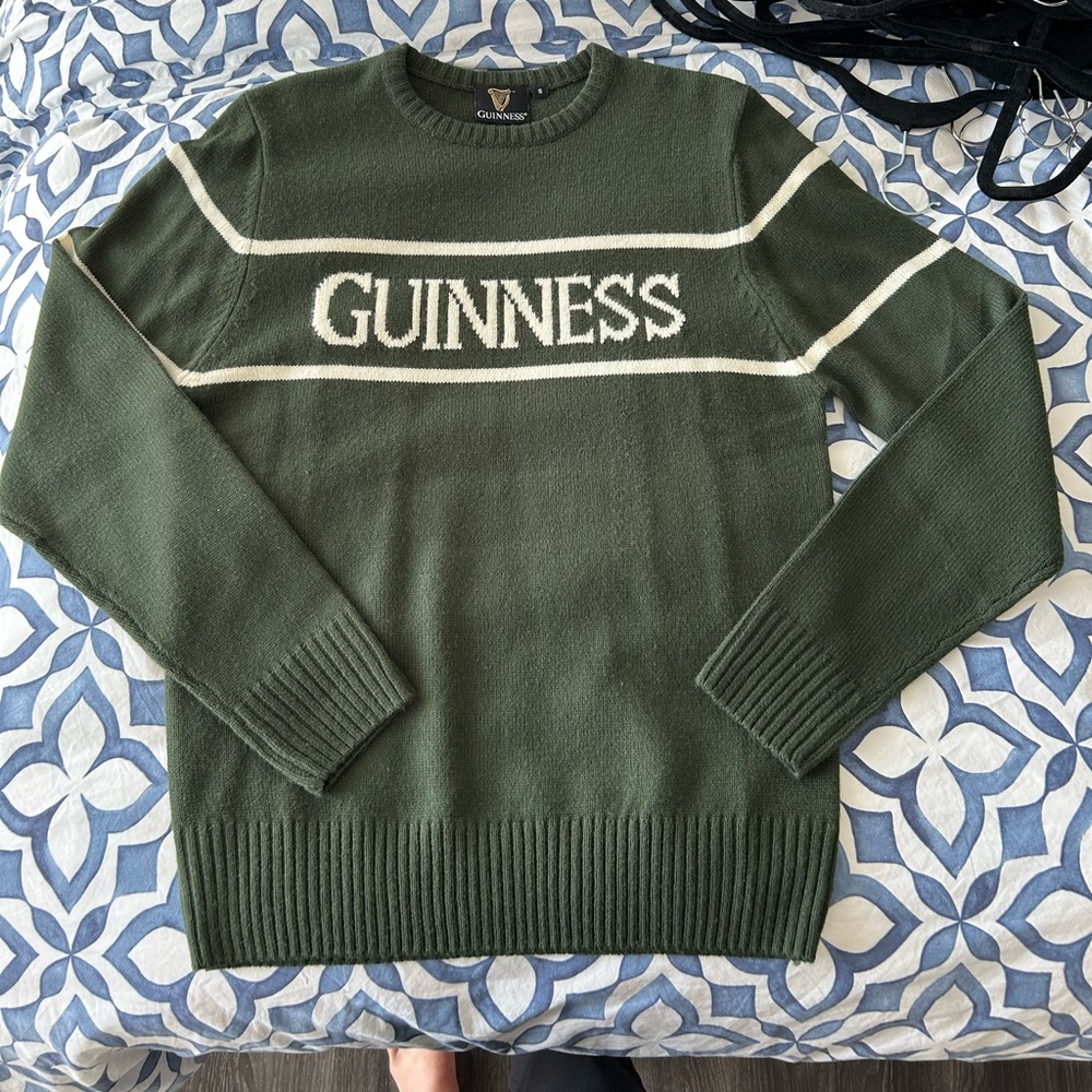 Guinness Green Sweater